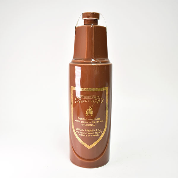 1円～◇古酒◇ラッキー ティキ ハワイ ナポレオン 陶器ボトル 700ml