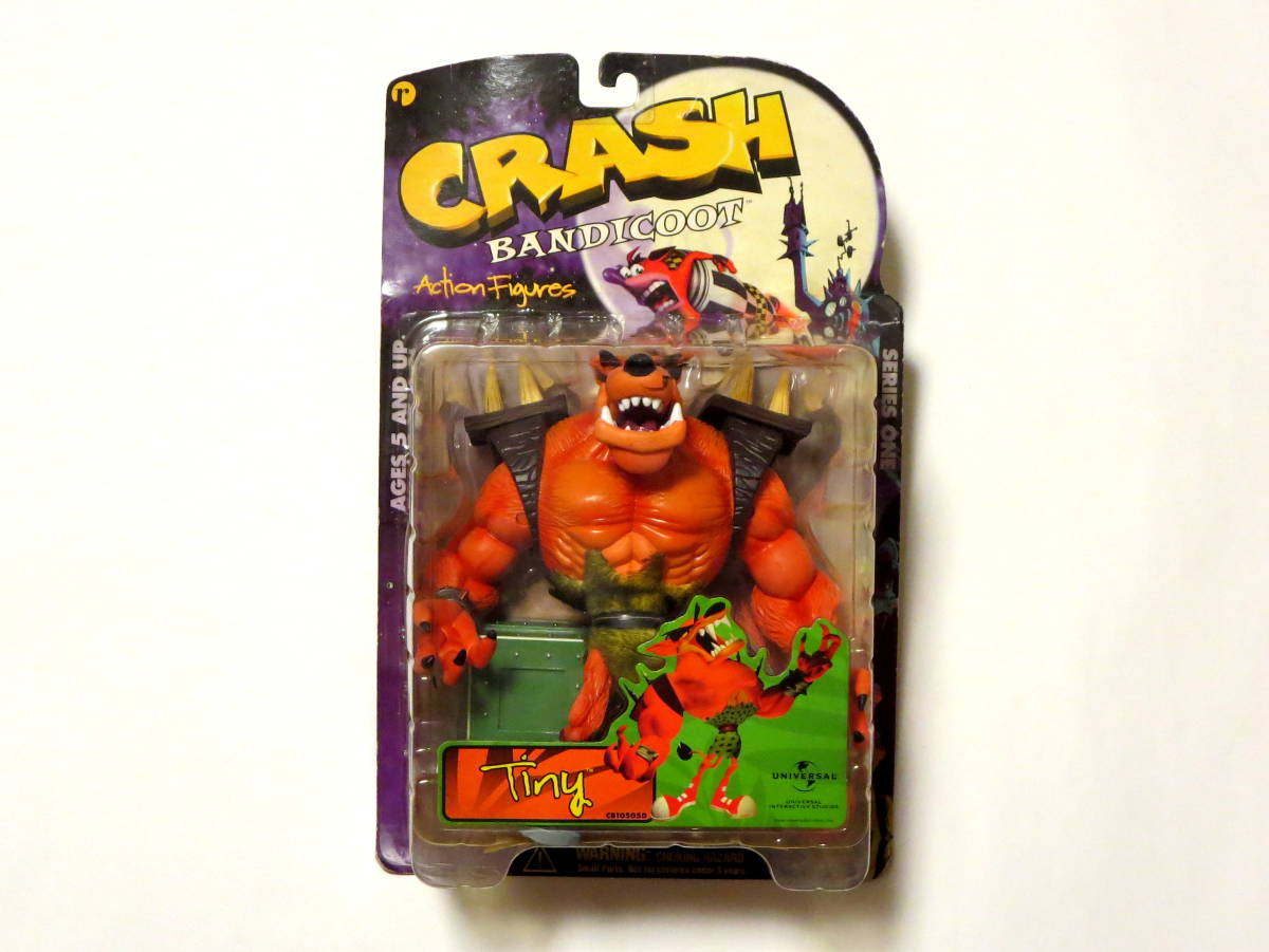 クラッシュ・バンディクー アクション・フィギュア タイニー・タイガー