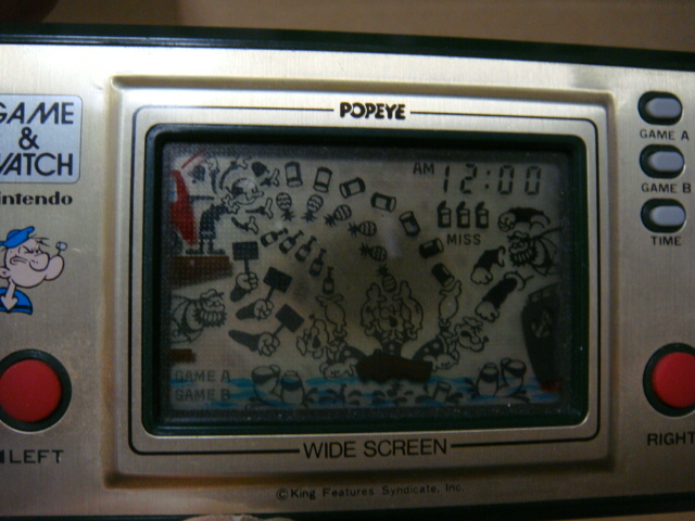 ポパイ PP-23 任天堂 ゲームウォッチ POPEYE Nintendo - GAME＆WATCH