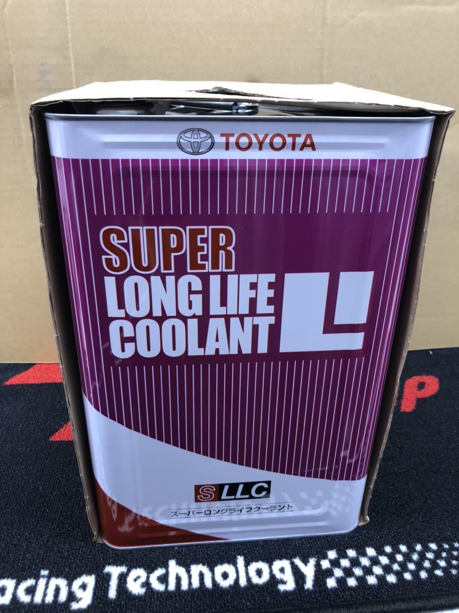 トヨタ純正 冷却水スーパーロングライフクーラント 18L ピンク 【公式