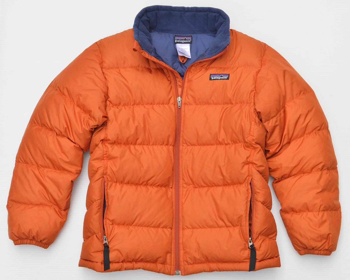 100%新品，お買い得 Kid's -L -12 PATAGONIA DOWN パタゴニア 子供 L １２才ダウンジャケット オレンジ(子ども用)｜売買されたオークション情報、yahooの商品情報をアーカイブ公開 - オークファン 子ども用