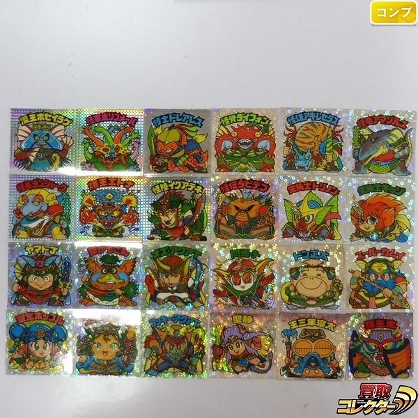 定番人気，大得価 nC811o 当時物 旧 ビックリマン 25弾 ヘッド 全24種 コンプ 深王ポセイラゲ 他(ヘッド)｜売買されたオークション情報、yahooの商品情報をアーカイブ公開 - オークファン 旧ビックリマン
