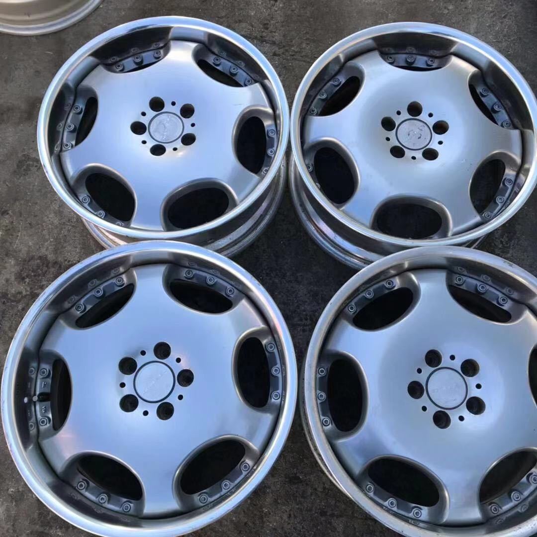 452】☆中古ホイール☆深リム☆19インチ AME SHALLEN シャレン 8J +45