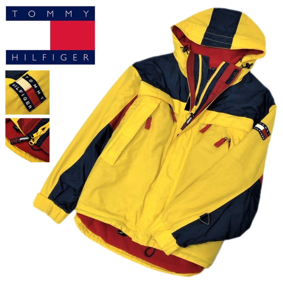 TOMMY HILFIGER トミーヒルフィガー 90s フラッグタグ - オールド 