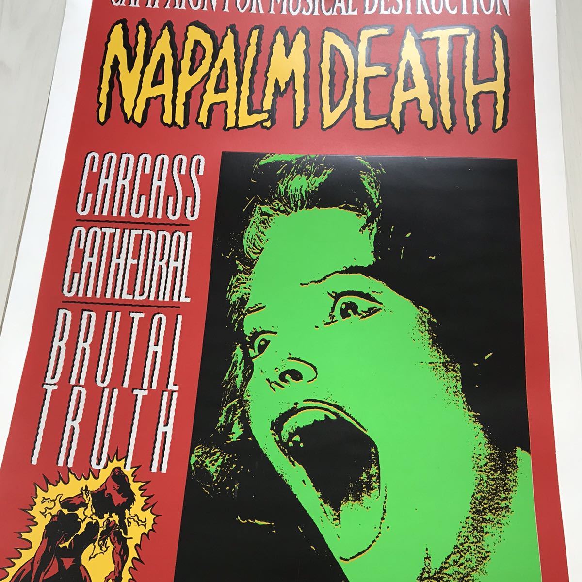 0 Taz Vintage FAITH NO MORE シルクスクリーン ポスター 90s TAZ 