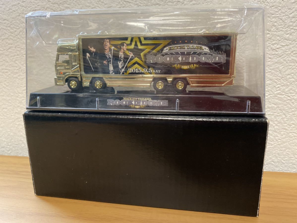 新品 矢沢永吉 YAZAWA レア 正規品 トランポ トラック ミニカー 車