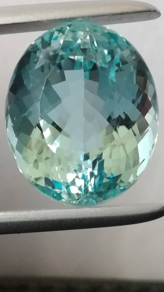 【天然　アクアマリン　ブルー】　10.472ct ルース ソーティング付き