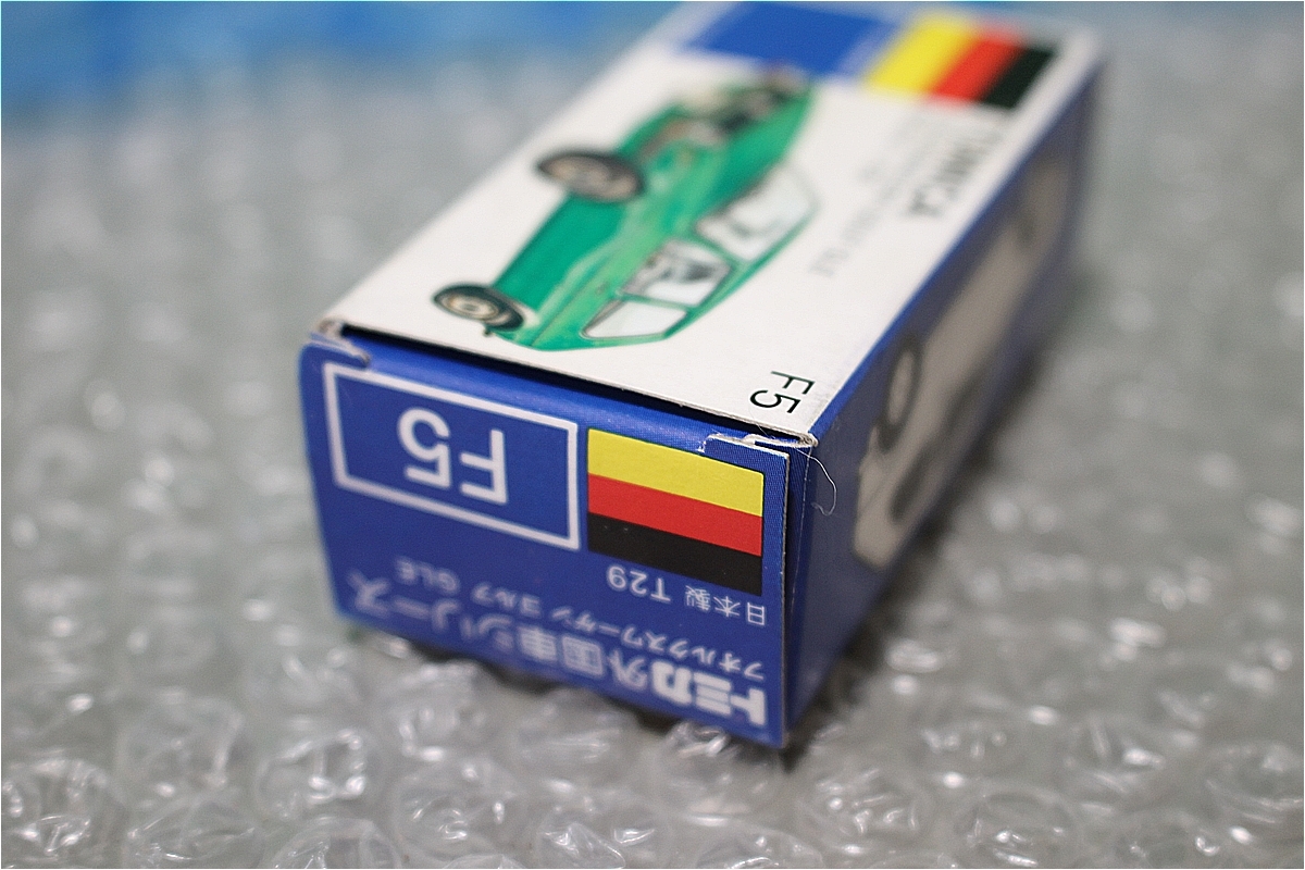 で最短翌日お届け トミカ 外国車シリーズ 当時物 NO.F5 フォルクスワーゲン ゴルフ GLE VOLKSWAGEN GOLF 青箱 日本製 メイドインジャパン 美品