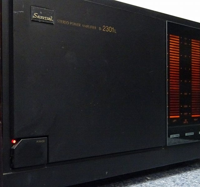 □□SANSUI B-2301L VINTAGE パワーアンプ サンスイ□□005287001