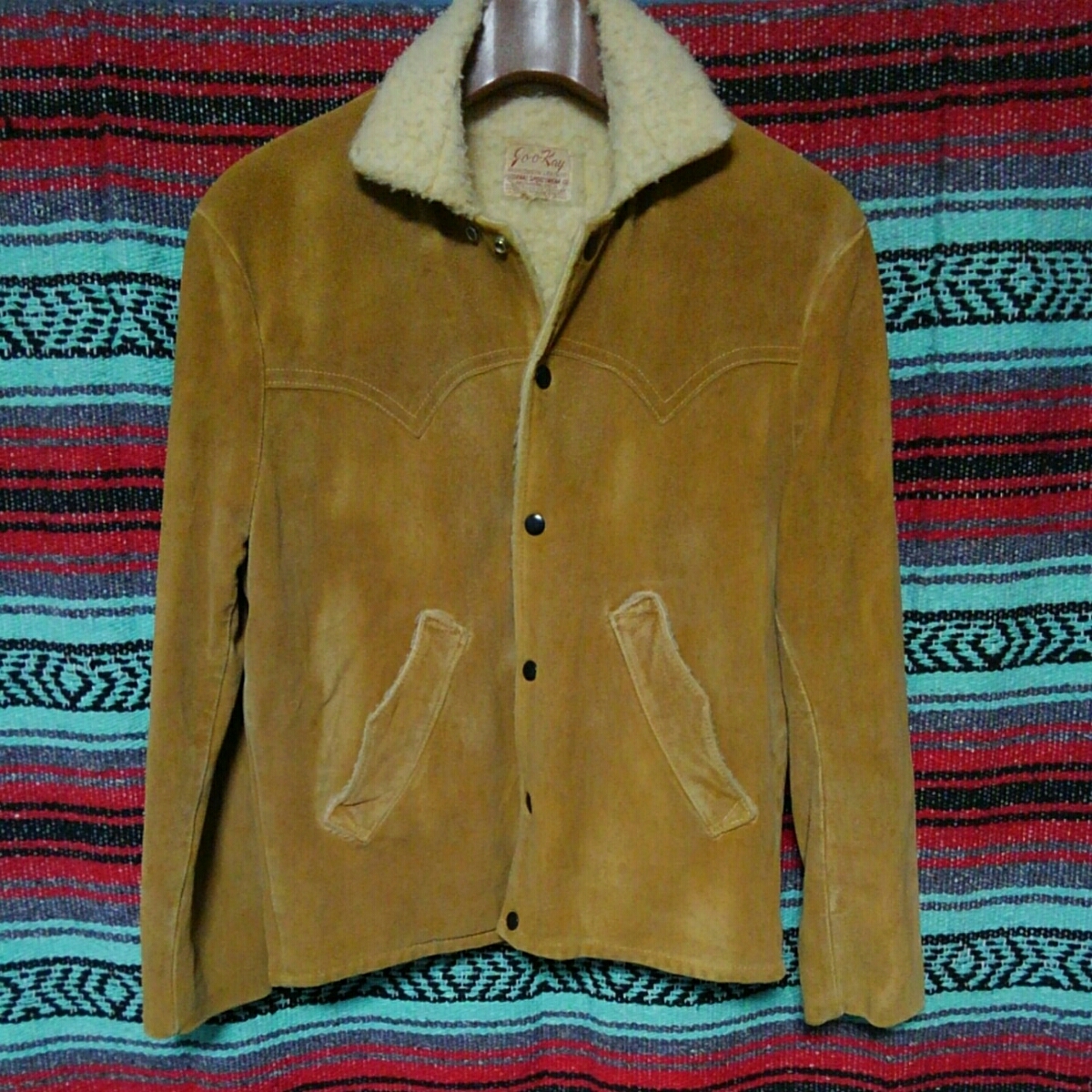 VINTAGE go-o-kay スエードジャケット　ビンテージ　ウエスタン