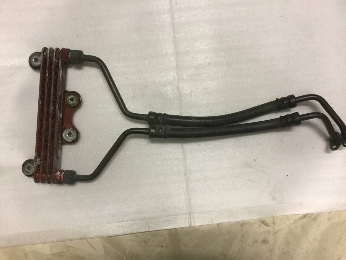 Z400GP純正オイルクーラー gpz400f z400gp純正レッドオイルクーラー