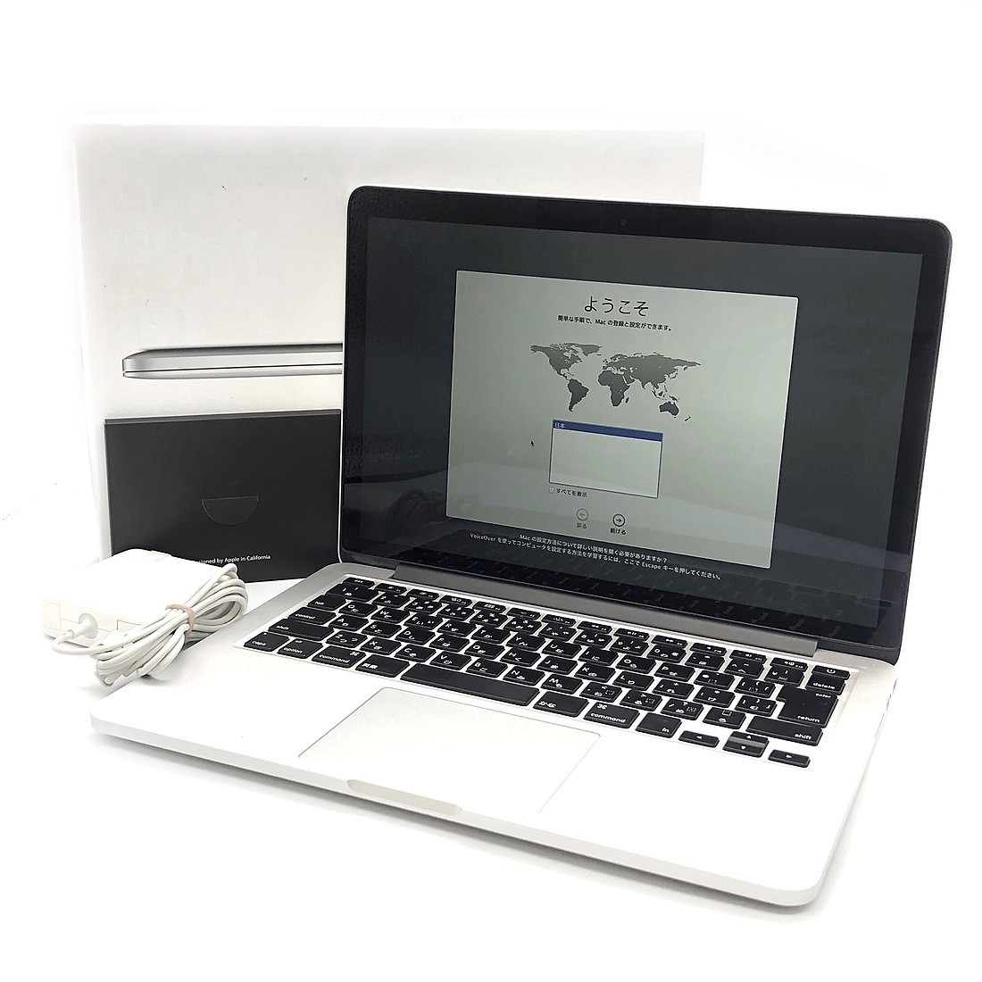 美品 MacBook Pro (Late2012) A1425 動作確認済み 動作確認済 Apple アップル MacBook Pro A1425 Retina Late 2012 Core