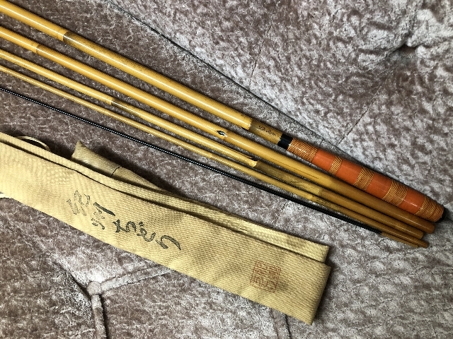 美品⁄希少紀州竹竿 助六 17尺 6本継 へら竿 銘竿 和竿 メルカリ | 世界