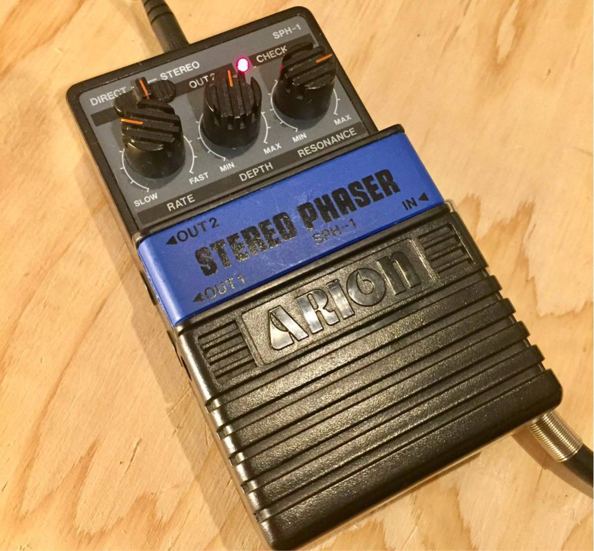 ジャンク】ARION ステレオフェイザー SPH-1 ARION SPH-1 Stereo Phaser