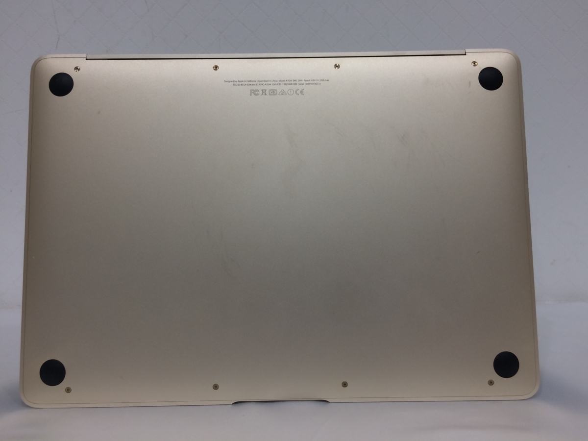 ゴールド MacBook 本体 2016初期 MacBook (Retina, 12-inch, Early