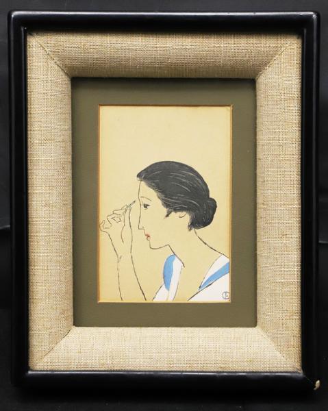 西嶋勝之 白緑 | アート＆フレームヤマシタ ⁄ 額縁、絵画、アートの事