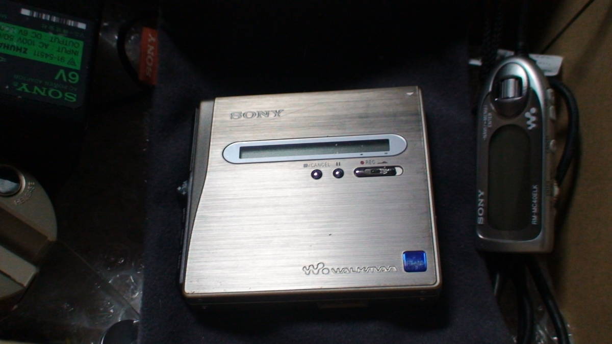 SONY MZ-NH1 Hi-MD 録再OK 美品 MDレコーダー 完動品 SONY MZ-NH1 Hi