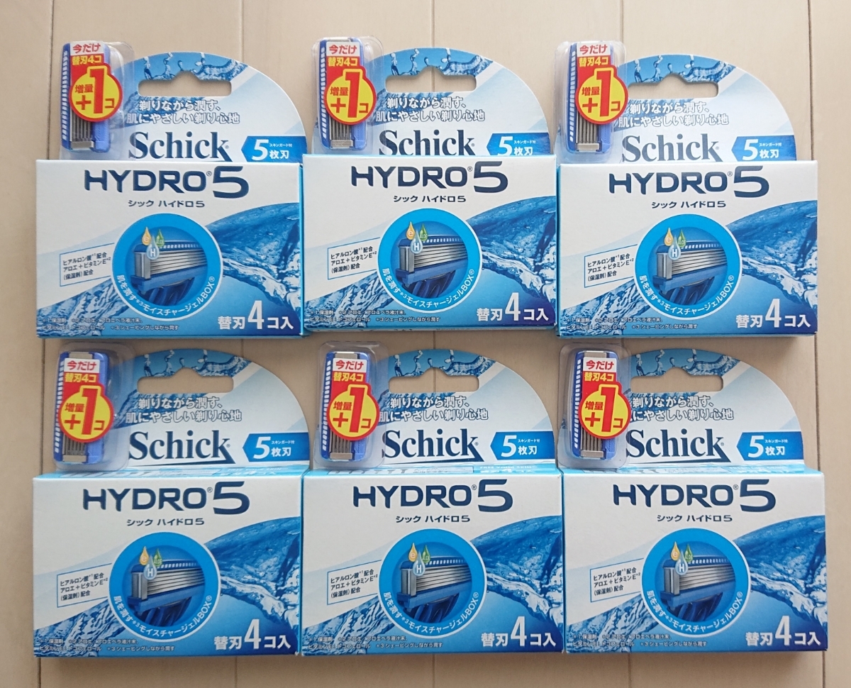 Schick ハイドロ5 替刃 4個+1個 6パック 全部で30個 _1