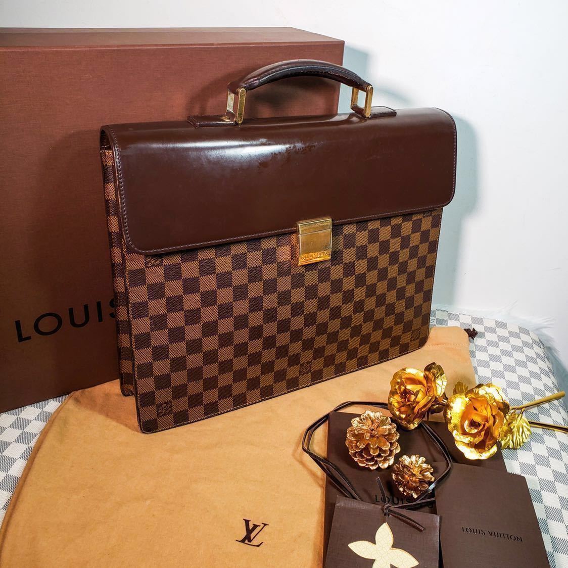 1円 □美品□ LOUIS VUITTON ルイヴィトン N60534 ダミエ 