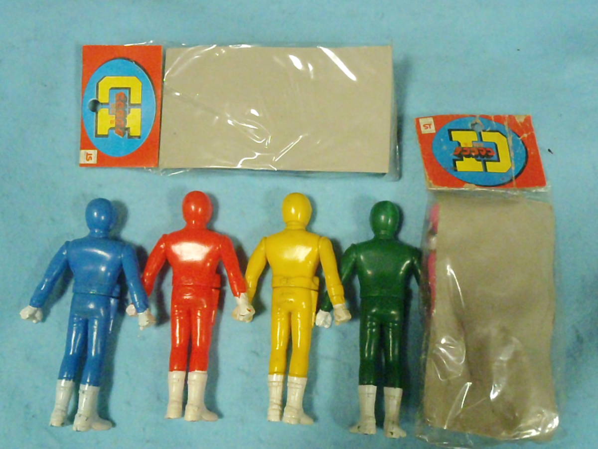 当時もの POPY ポピー/ビクトラー 電子戦隊デンジマン5人&ダイデンジン