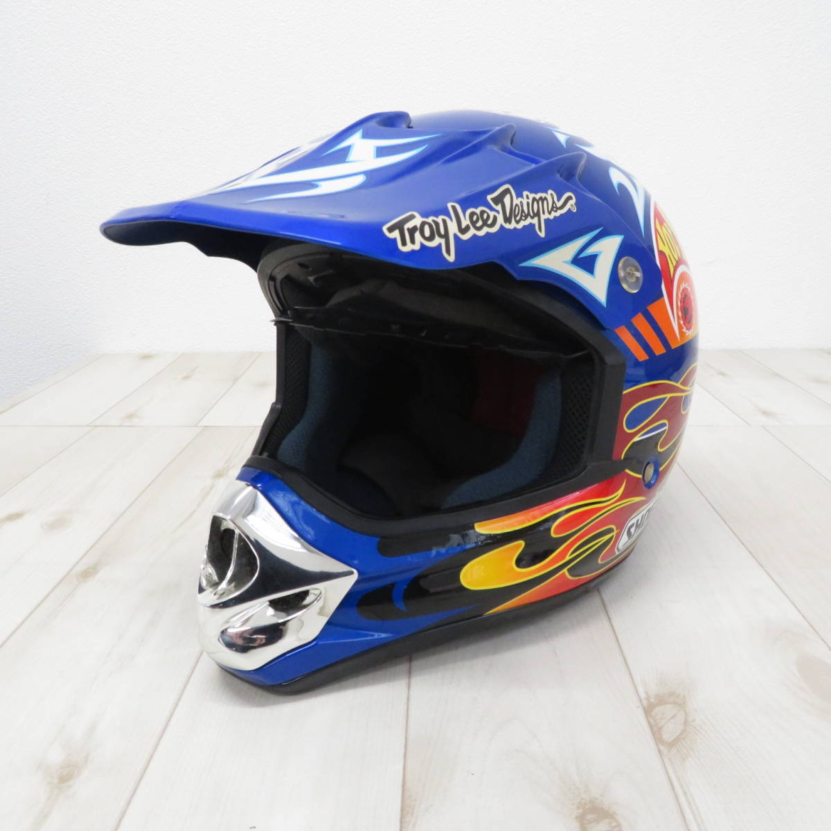 SHOEI Troy 富む Lee Designs ヘルメット Hot Wheels