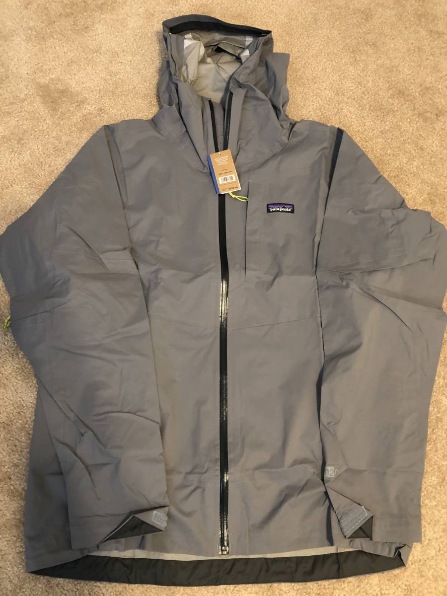 お得，正規品 Patagonia パタゴニア ナイロン ジャケット ストレッチ レインシャドー Lサイズ 灰 グレー stretch Rainshadow USA購入 正規品(Lサイズ)｜売買されたオークション情報、yahooの商品情報をアーカイブ公 男性用