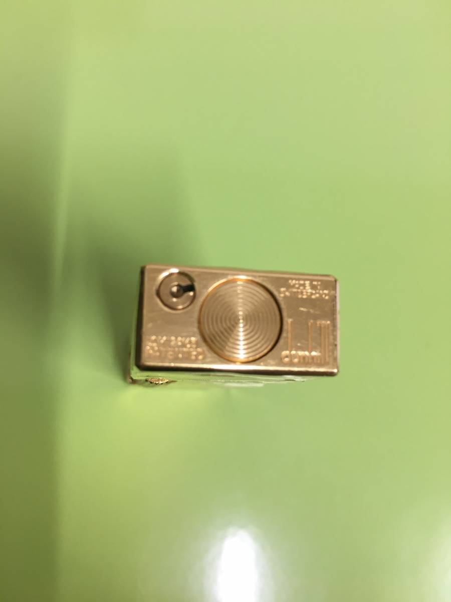 【661】ダンヒル　ライター　ゴールド　箱付き美品_5
