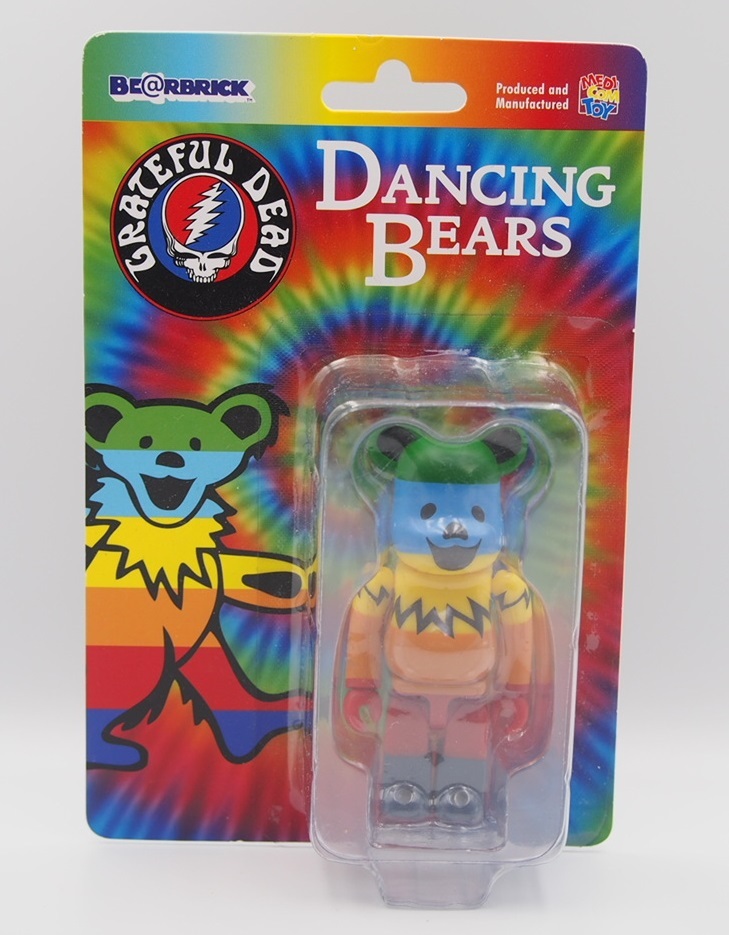 ベアブリック　be@rbrick　ダンシング ベアーズ　レインボー ベアブリック ☆ BE@RBRICK GRATEFUL DEAD DANCING BEAR RAINBOW Ver