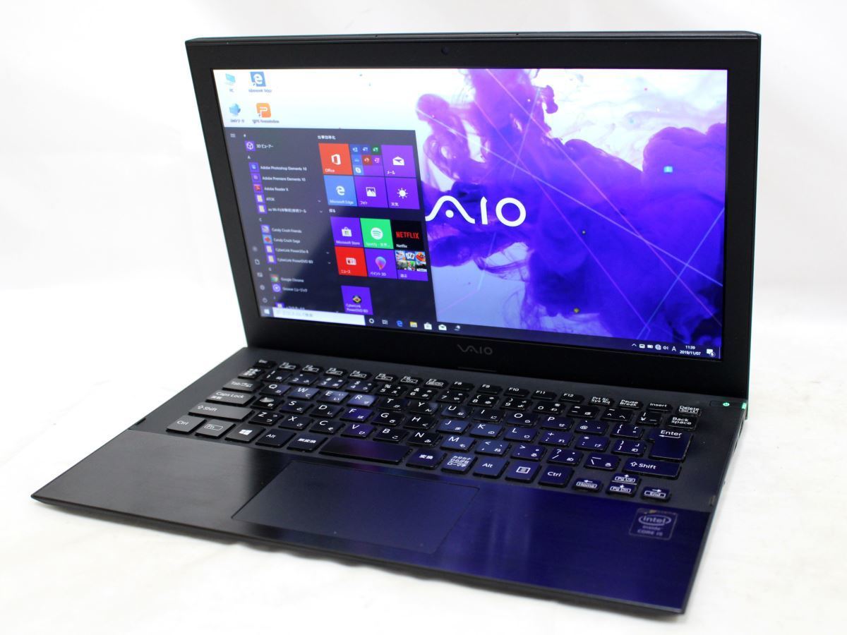 FULL HD ☆ 最新 win 10 ≪ 爆速 仕様 ≫VAIO Fit ホワイト/SSD480GB