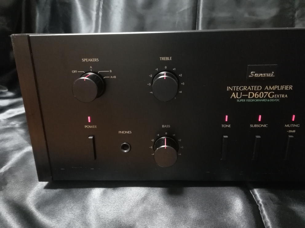 M19116M SANSUI AU-D607G EXTRA プリメインアンプ メンテ済 洗練された
