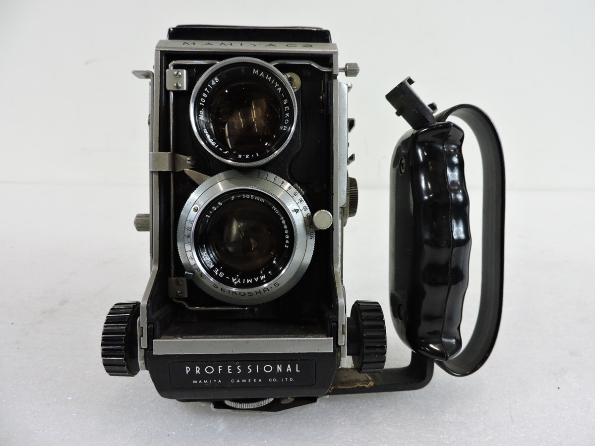 マミヤ C3 プロフェッショナル 二眼レフカメラ F4.5 18cm ビンテージ マミヤ Mamiya C3 Professional ボディ 二眼レフカメラ – Natural