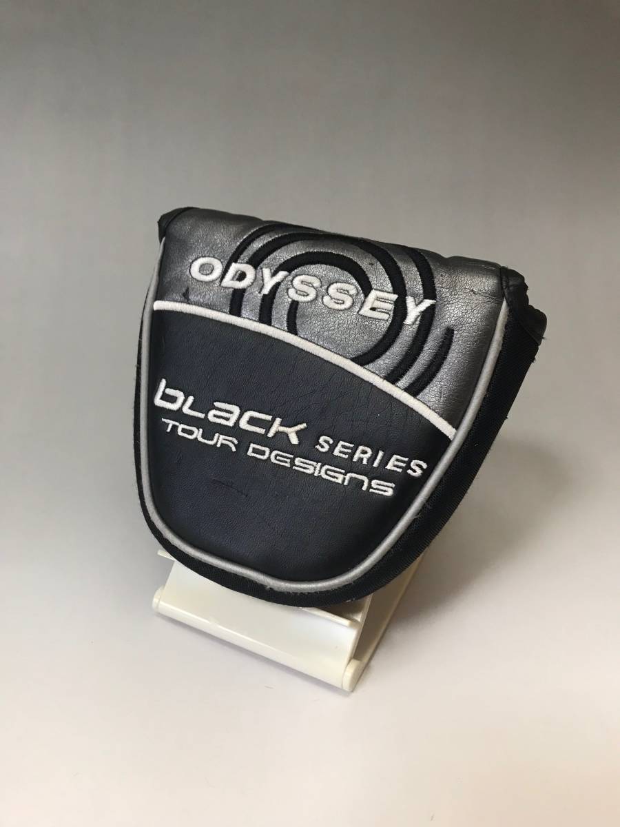 【軟鉄削り出しボディ+ブラックPVC仕上げ】オデッセイ ブラック・シリーズ ツアーデザイン 2BALL BLADE 35インチ スーパーストローク装着
