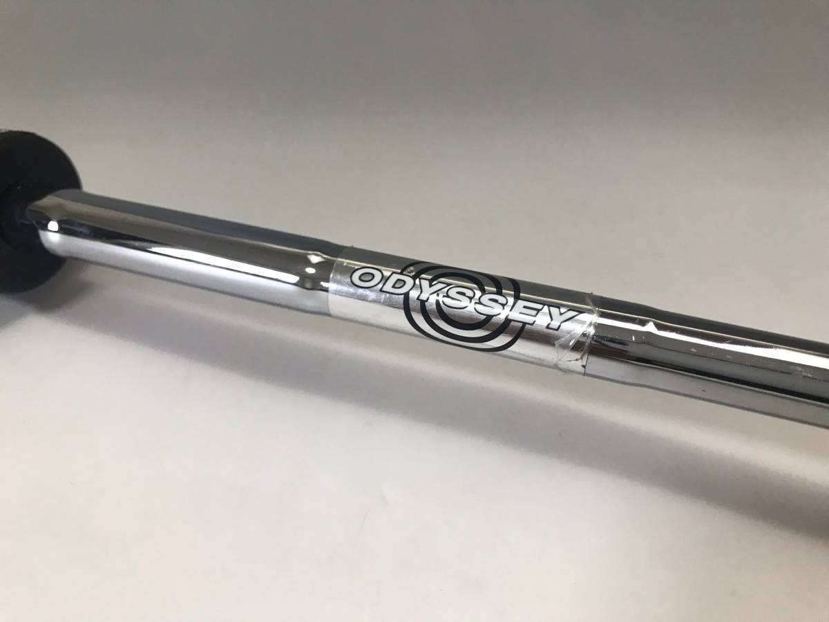 【軟鉄削り出しボディ+ブラックPVC仕上げ】オデッセイ ブラック・シリーズ ツアーデザイン 2BALL BLADE 35インチ スーパーストローク装着