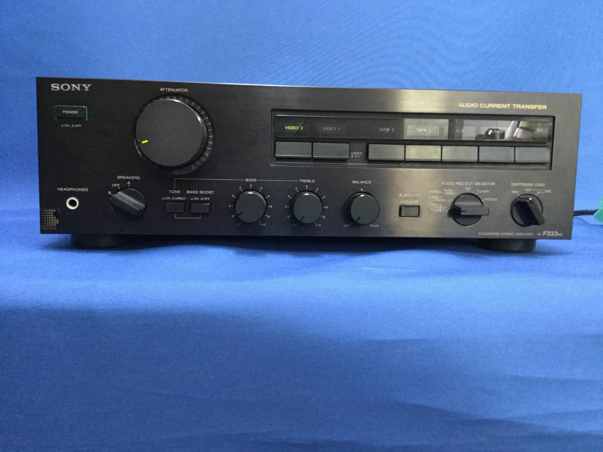 ソニー TA-F333ES ジャンク品 SONY ソニー プリメインアンプ TA-F333ESX TA 公式通販 TA-F333ESR