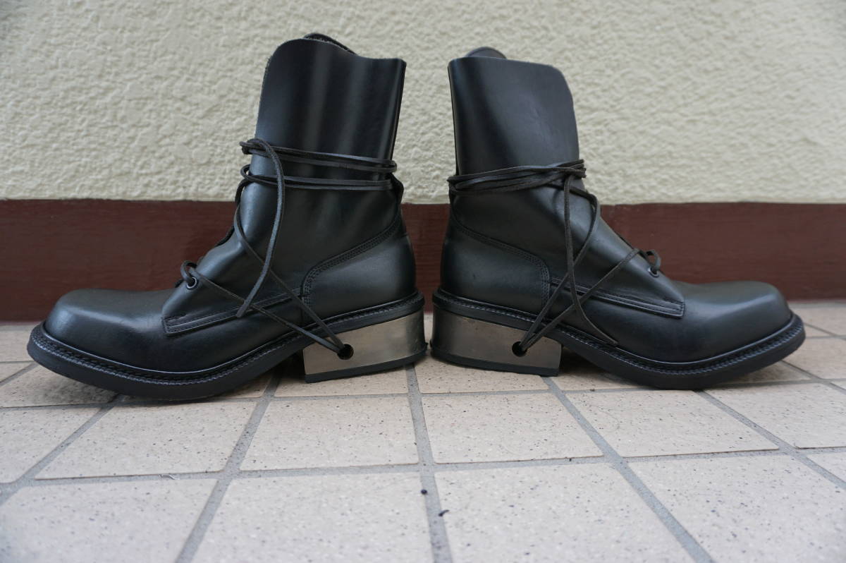 希少】DIRK BIKKEMBERGS ダークビッケンバーグ ブーツ スチールソール 