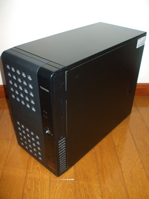 Micro-ATXケース 一般マザー使用可　400W電源付　東芝 LiTE　41SEのケース_1