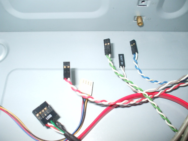 Micro-ATXケース 一般マザー使用可　400W電源付　東芝 LiTE　41SEのケース_7