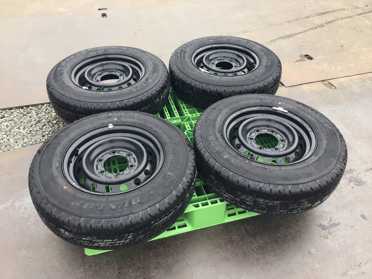 新車外し ハイエース 195⁄80R15 LT 195／80r15 新車外しの通販 OUT！◇◇