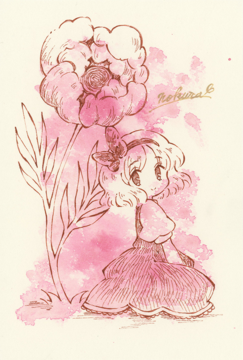 同人手描きイラスト オリジナル 親指姫 手描きイラスト 売買されたオークション情報 Yahooの商品情報をアーカイブ公開 オークファン Aucfan Com