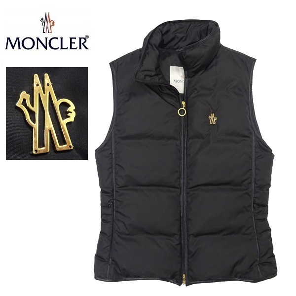 MONCLER シームレス ダウンベスト ブラック 極美品 size 2