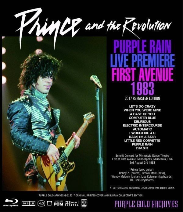 【ブルーレイ】 プリンス Purple Rain Live Premiere 1983 PRINCE FIRST AVENUE =プリンス83年伝説のライブ映像ブルーレイ_2