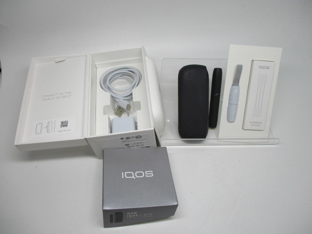 送料無料，人気セール GIGA駅前店 使用済 NEW IQOS3 DUO アイコス3 デュオ ベルベットグレー セット スターターキット(その他)｜売買されたオークション情報、yahooの商品情報をアーカイブ公開 - オークファン その他