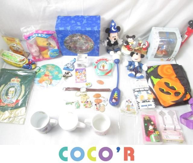 【同梱可】中古品 ディズニー ドナルド ミッキー 充電器 コップ 等 グッズセット