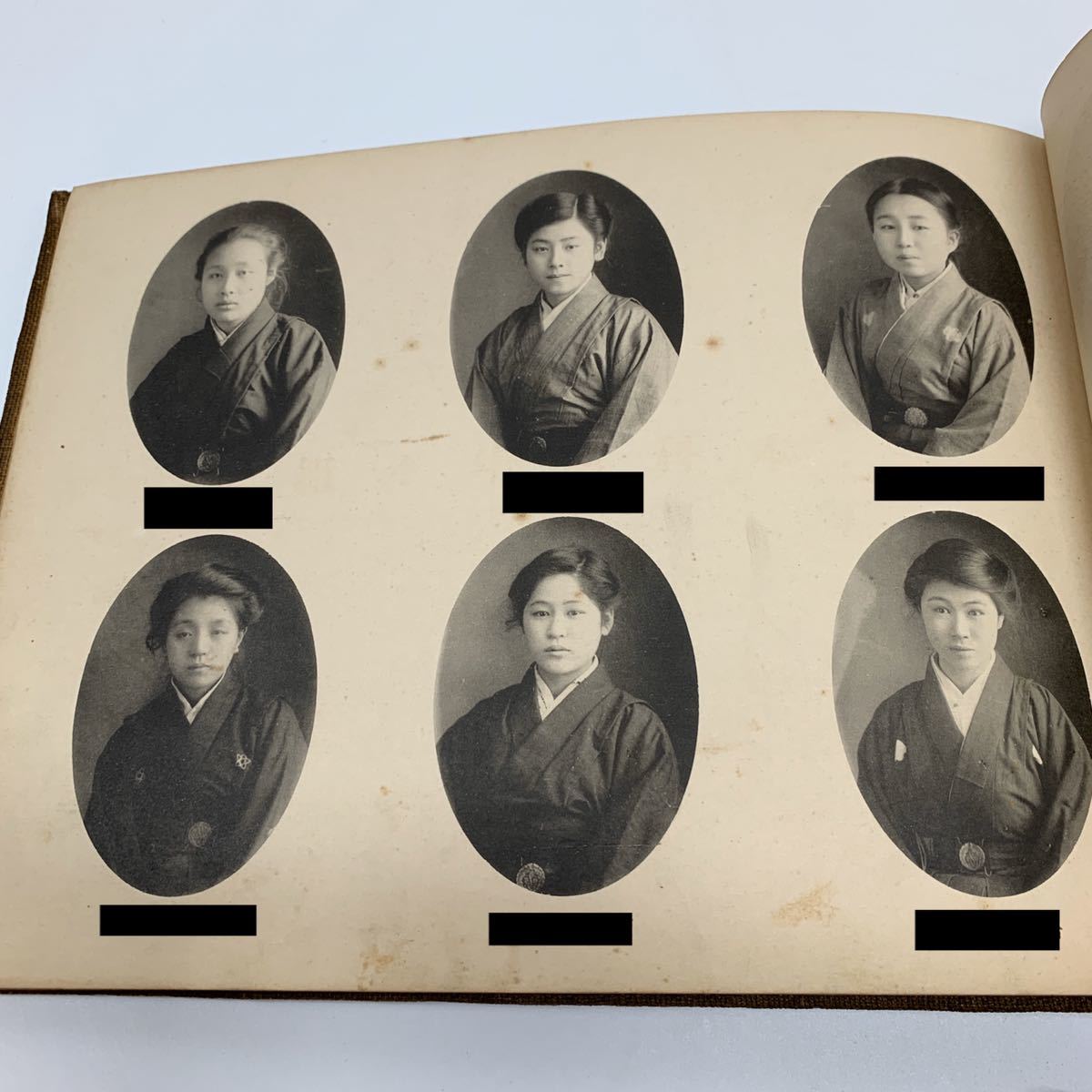 大正時代 女学校 卒業アルバム 相愛女子短期大学 第十五回卒業記念
