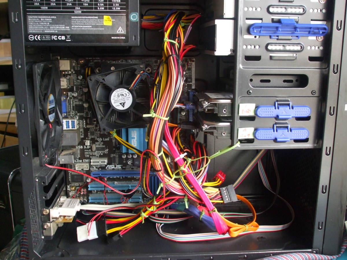  自作パソコンASUSTeK Computer INC. P5G41T-M/USB3 Intel Core2 Duo CPU E8400 @ 3.00GHz 1.5TB １TB 500G Office 365(デスクトップ)｜売買されたオークション情報、yahooの商品情報をアーカイブ公開 - オークファン その他