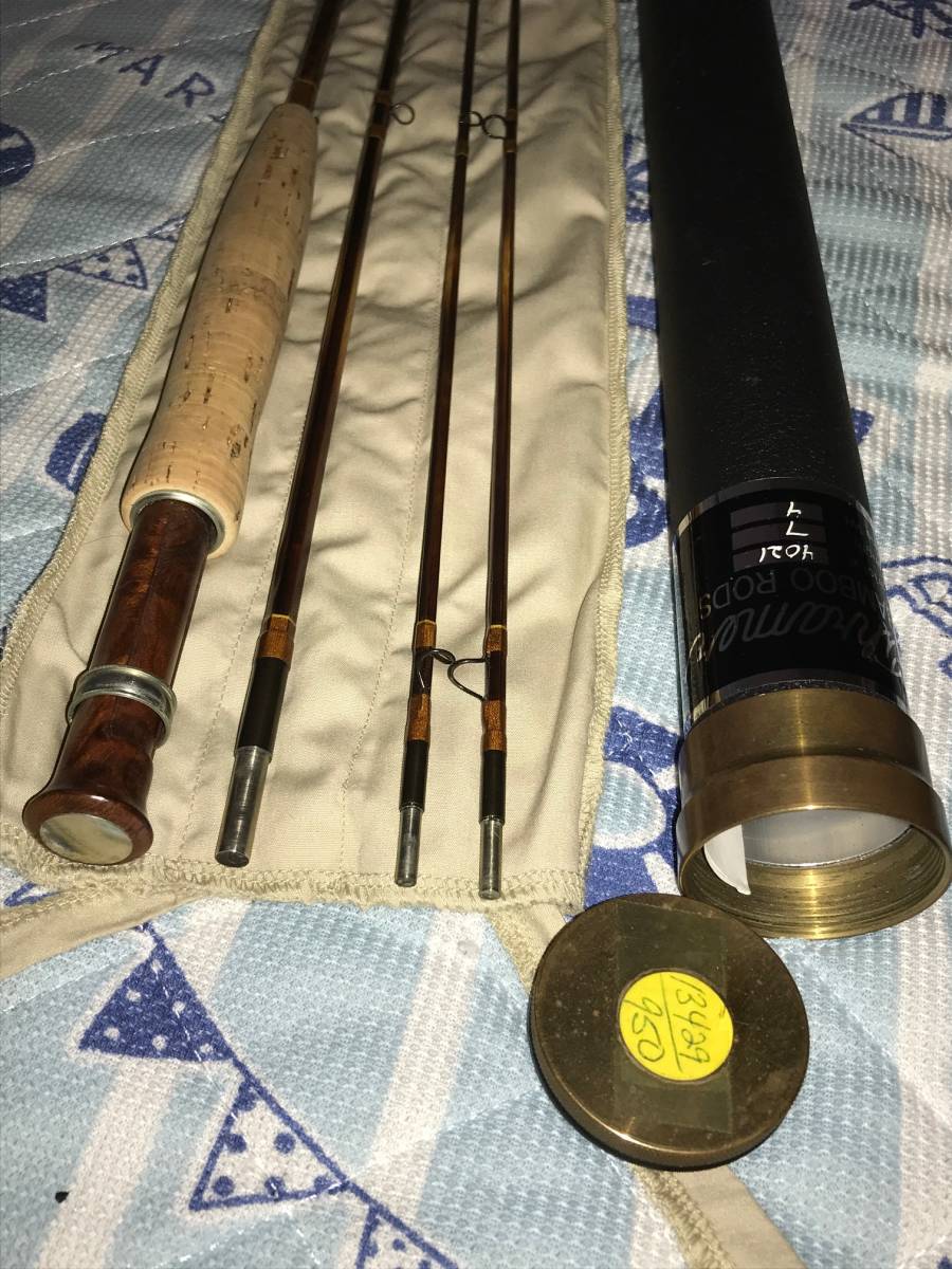  A.J.Thramer A.J. スレーマー バンブーロッド PAYNE 196 モデル 7ft 4wt 3pc.(フライロッド)｜売買されたオークション情報、yahooの商品情報をアーカイブ公開 - オークファン フライロッド