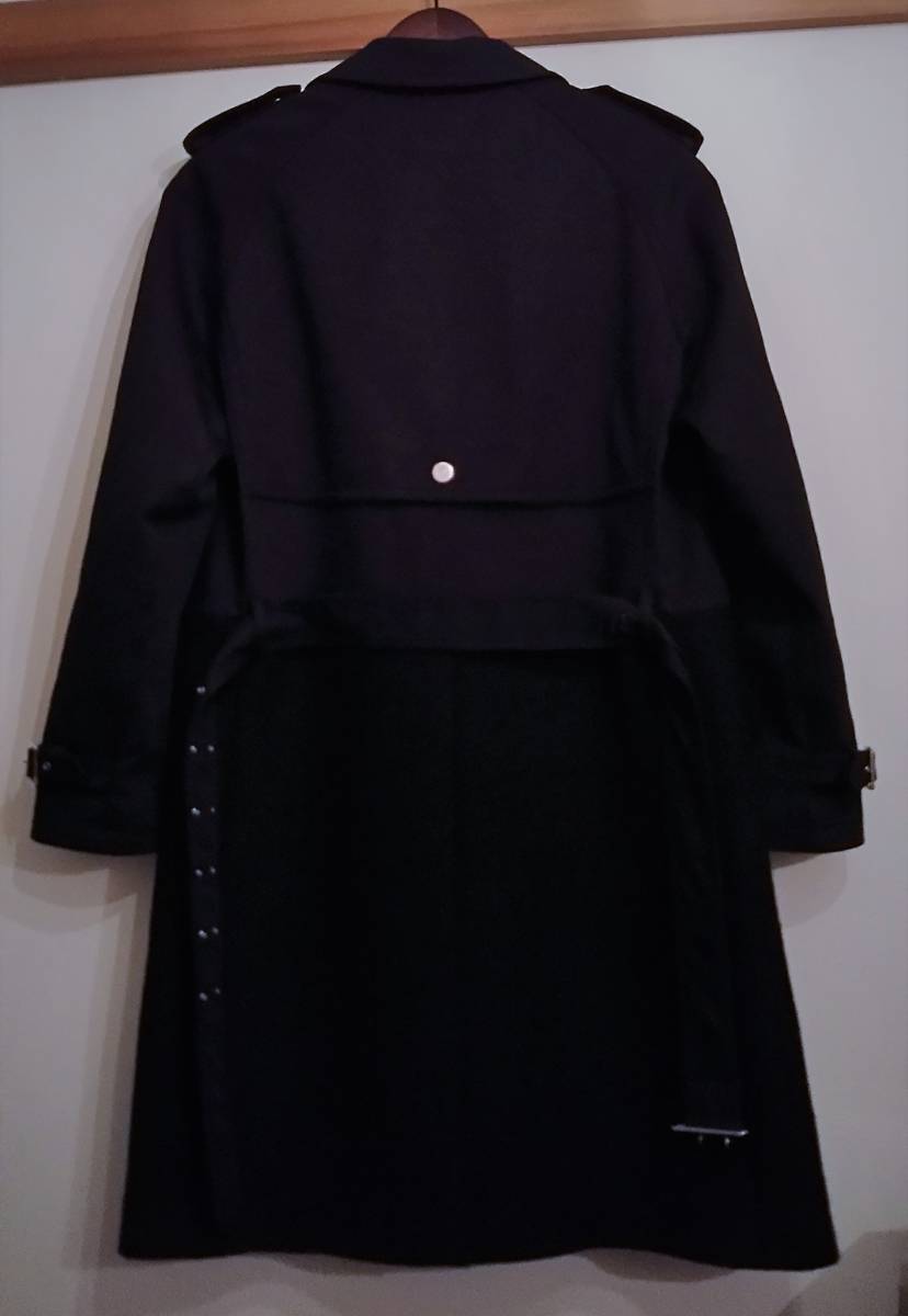 15aw Neil Barrett ウール切り替えトレンチコート ニールバレット メンズ 黒 ブラック 46 S M ジャンパー ブルゾン 売買されたオークション情報 Yahooの商品情報をアーカイブ公開 オークファン Aucfan Com