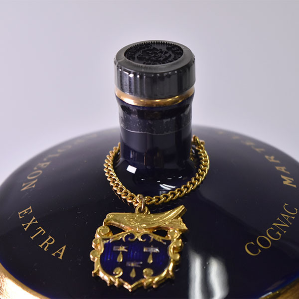 ☆古酒 古酒◇マーテル ナポレオン エクストラ リモージュ 青 陶器