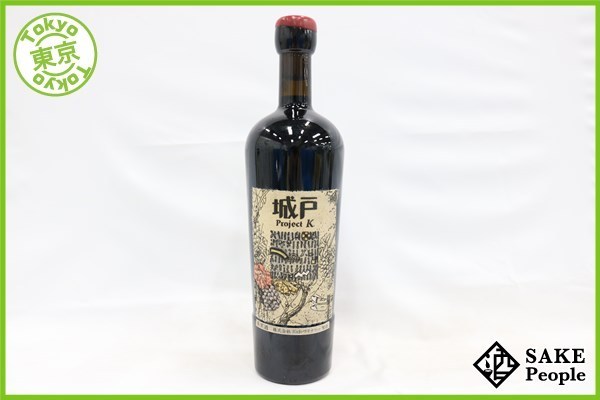 □1円～ 城戸ワイン プロジェクト K 2012年 750ml 13.5％ 日本 赤 未開