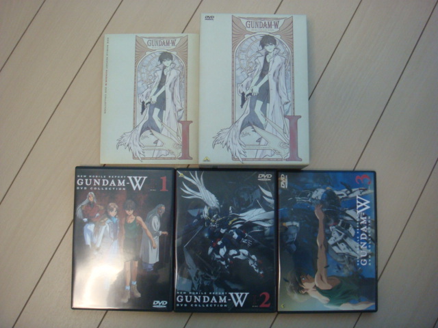 新機動戦記ガンダムW DVD COLLECTION 全5巻セット
